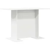VidaXL Esstisch 110 x 75 x 60 cm weiß