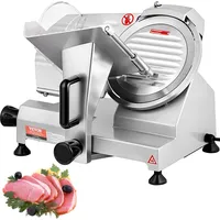 Vevor Kommerzieller Fleisch Allesschneider 200 W, Elektrische Aufschnittmaschine Lebensmittelschneider