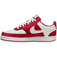 Nike Court Vision Low Herren Gym Red/Summit White 42