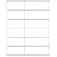 ZEUS Easy Irony Bücherregal, 104 x H 226 cm,