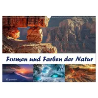 Calvendo Formen und Farben der Natur (Wandkalender 2026 DIN