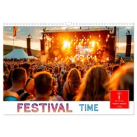 Calvendo Festival Time (Wandkalender 2026 DIN A3 quer), CALVENDO