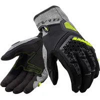 RevIt! Revit Mangrove, Handschuhe - Schwarz/Grau/Neon-Gelb - 4XL