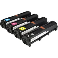 Ampertec 4 Ampertec Toner ersetzt Lexmark C3220 Multipack KCMY