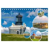 Calvendo San Juan - Inselstadt in der Karibik (Tischkalender