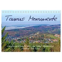 Calvendo Taunus: Monumente (Tischkalender 2026 DIN A5 quer), CALVENDO