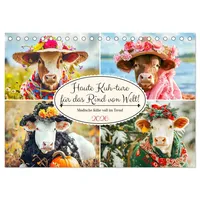 Calvendo Haute Kuh-ture für das Rind von Welt! Modische