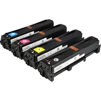 Ampertec 4 Ampertec Toner ersetzt Lexmark C332H Multipack KCMY