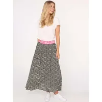 Zwilling Zwillingsherz Rock Maxirock Midirock bunt Gemustert mit Gummibung