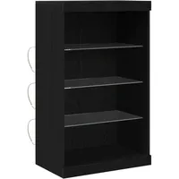 VidaXL Sideboard 60,5 x 37 x 100 cm schwarz