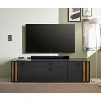 HBZ Dublin TV-Schrank 180x50x38cm Grau/Holzwerkstoff