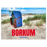 Calvendo BORKUM Entdeckungen (Wandkalender 2026 DIN A2 quer), CALVENDO