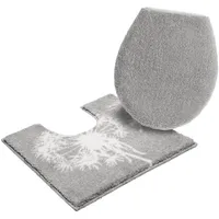 GRUND Badematte GRUND "Pusteblume, Badvorleger, Badezimmer Teppich, sehr weich"
