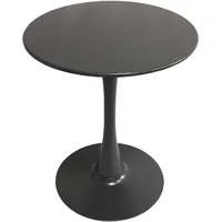Expo-Börse Metall Bistrotisch rund ÿ 60 cm anthrazit wetterfest