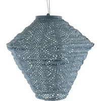 Lumiz Lampion Solarlampe Diamant 28 Lace Grey Blue graublau