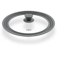 STONELINE 14330 Deckel Rund Grau Transparent