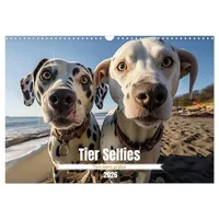 Calvendo Tier Selfies (Wandkalender 2026 DIN A3 quer), CALVENDO
