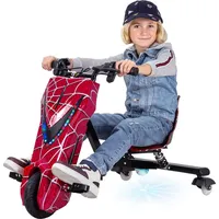 ACTIONBIKES MOTORS Elektro-Drift-Trike Kinder Drift-Scooter rot