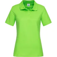 Stedman Polo Women Hellgrün Baumwolle Small Damen
