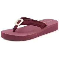 LASCANA Badezehentrenner Damen bordeaux Gr.36
