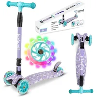 Coil Kinderroller, Dreiradscooter, Tretroller, Dreirad-Balance-Roller, Cityroller, ABEC-7-Lager, 3-stufige Lenkradverstellung,