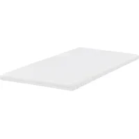 Beliani Dazzel Matratzentopper 140 x 200 cm weiß