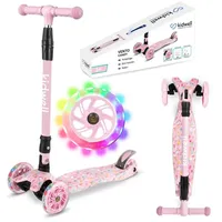 Coil Kinderroller, Dreiradscooter, Tretroller, Dreirad-Balance-Roller, Cityroller, ABEC-7-Lager, 3-stufige Lenkradverstellung,