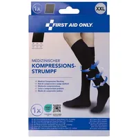 First Aid Only Kompressionsstrümpfe kniehoch schwarz Größe XXL 1