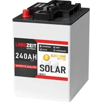 LANGZEIT Batterien Langzeit Solarbatterie 240Ah 6V