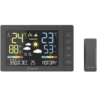 Renkforce Digitale-Wetterstation Schwarz RF-4883632