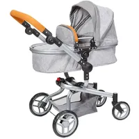 Knorrtoys Kombi-Puppenwagen Boonk - Stone Brown, 59 x 42