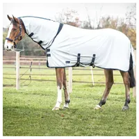 Busse Pferde-Fliegendecke Busse Outdoor-Fliegendecke COMFORT PRO silberfarben 135+ cm