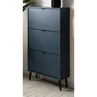 Furn.design Schuhkipper 70 x 125 x 70 cm blau