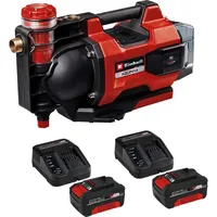 Einhell Akku-Gartenpumpe Aquinna 36/38 F LED Automatic + 2x