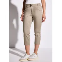 STREET ONE Satin 3/4-Hose - Beige