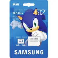 Samsung Sonic Edition - Sonic microSDXC-Karte Retail 512 GB
