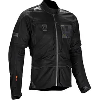 Leatt adventure Rally 5.5, Textiljacke, schwarz, - S