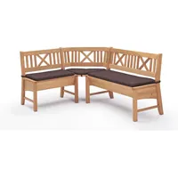 58 aufm Kessel 58aufmkessel Eckbank, Buche Braun, Holz, 224x204