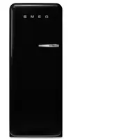Smeg FAB28LBL6 Retro-Kühlschrank (270 l, 1530 mm hoch, Schwarz)
