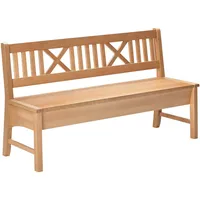 58 aufm Kessel 58aufmkessel Sitzbank, Buche Grün, Holz, 146x87x52