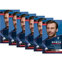 Men Perfect Anti-Grau Tönungs-Gel 70 Dunkelbraun (6x 80 ml),