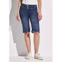 STREET ONE Damen, A378566 Bermudas/Shorts, Medium blue random, 28
