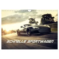 Calvendo Schnelle Sportwagen (Wandkalender 2026 DIN A4 quer), CALVENDO