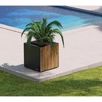 Herstera Garden Deco Planter S quadratischer Pflanzkübel Outdoor