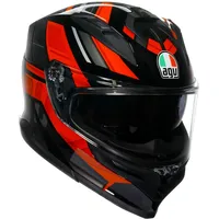 AGV K7 Taurax Schwarz-Rot M
