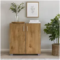 Hti-Living Sideboard 60 x 77 x 31 cm Eiche