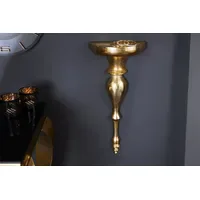 Riess-Ambiente Wandkonsole SCALA 60cm gold Metall Wandregal handmade Wanddekoration