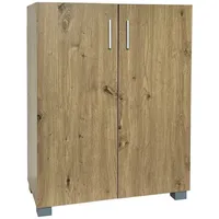 Hti-Living Sideboard 2 Fächer Thekla Artisaneiche Kommode Midischrank HTI-Living