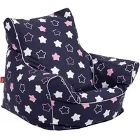 Knorrtoys 73032 - Kindersitzsack - Star Blue pink