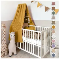 Lilimaus Betthimmel Babybett mit Goldapplikationen [in 12 Farben] Himmel